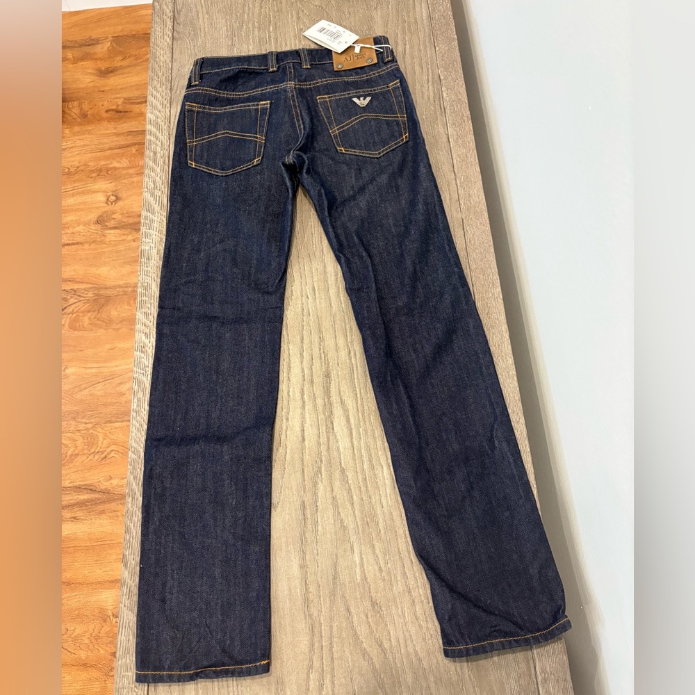 Brand new Armani boys jeans size 10.  Never worn! Great buy!
